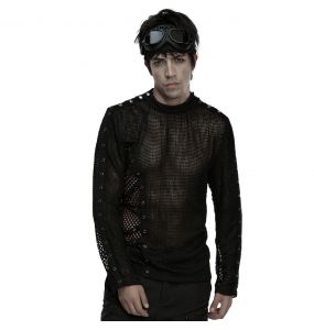 T-Shirt Manches Longues 'Ingram ' Noir