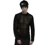 Black 'Ingram' Long Sleeves T-Shirt