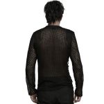 Black 'Ingram' Long Sleeves T-Shirt