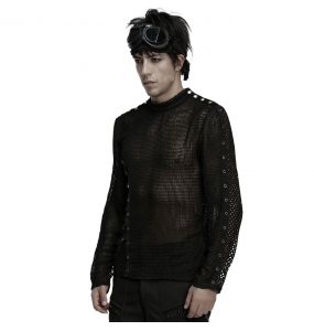 T-Shirt Manches Longues 'Ingram ' Noir