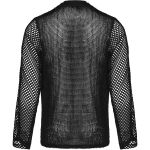 Black 'Ingram' Long Sleeves T-Shirt