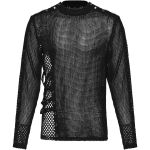 Black 'Ingram' Long Sleeves T-Shirt