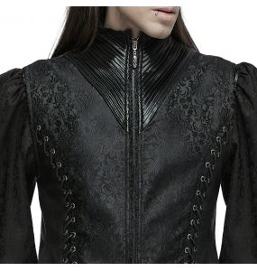 Black Jacquard 'Idris' Waistcoat