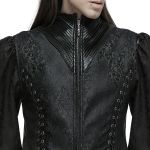 Black Jacquard 'Idris' Waistcoat