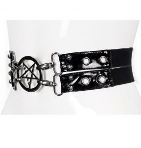 Black 'Emelia' Males Belt