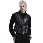 Black 'Vlad' Gothic Waistcoat