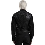 Black 'Vlad' Gothic Waistcoat