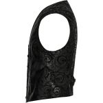 Black 'Vlad' Gothic Waistcoat