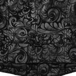Black 'Vlad' Gothic Waistcoat