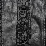 Black 'Vlad' Gothic Waistcoat