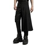 Mi-Jupe Kilt Asymétrique 'Grimbald' Noire