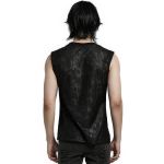 T-Shirt Sans Manches 'Grimbald' Noir