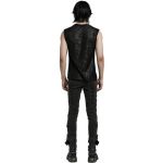 Black 'Grimbald' Sleeveless T-Shirt