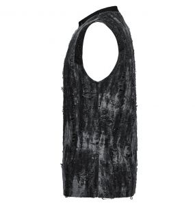 Gray 'Grimbald' Sleeveless T-Shirt