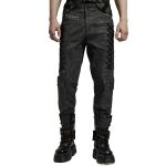 Pantalon 'Xenos' Noir et Gris