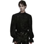 Chemise Asymétrique 'Ascelin' Noire