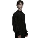 Black 'Ascelin' Asymmetric Shirt