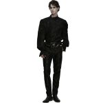 Black 'Ascelin' Asymmetric Shirt