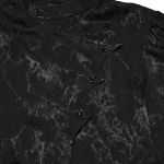 Black 'Ascelin' Asymmetric Shirt