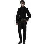 Gilet Queue de Pie 'Ascelin' en Velours Noir