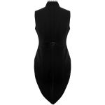 Gilet Queue de Pie 'Ascelin' en Velours Noir