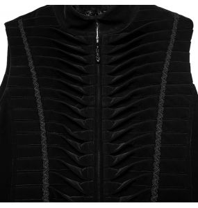 Black Velvet 'Ascelin' Victorian Tailcoat