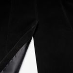 Gilet Queue de Pie 'Ascelin' en Velours Noir