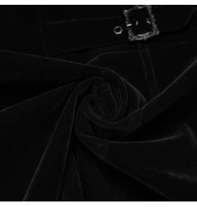 Black Velvet 'Ascelin' Victorian Tailcoat