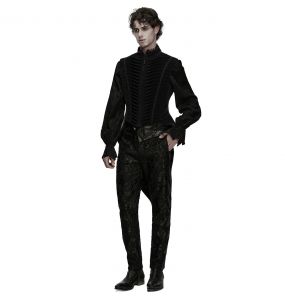 Chemise Asymétrique 'Ascelin' Noire