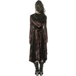Brown and Black 'Dark Wizard' Over Dress Long Coat