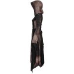 Manteau Sur-Robe 'Dark Wizard' Marron et Noir