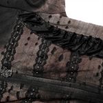 Brown and Black 'Dark Wizard' Over Dress Long Coat