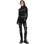 Pantalon 'Ordelia' Noir