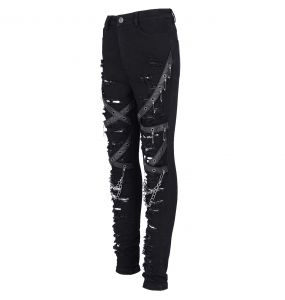 Pantalon 'Ordelia' Noir