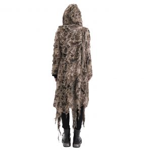 Gilet à Capuche 'Ordelia' Marron