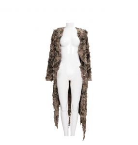 Gilet à Capuche 'Ordelia' Marron