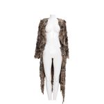 Brown 'Ordelia' Hooded Cardigan