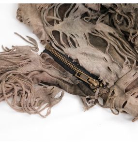 Brown 'Ordelia' Hooded Cardigan