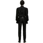 Pantalon Brodé 'Ascelin' Noir