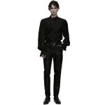 Black 'Ascelin' Embroidered Pants