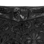 Pantalon Brodé 'Ascelin' Noir