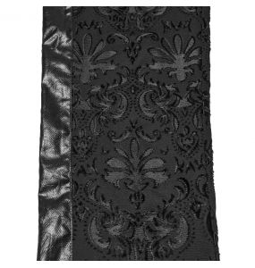 Black 'Ascelin' Embroidered Pants