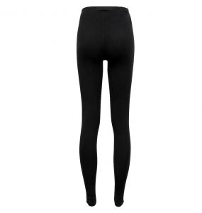 Black 'Pestilentia' Asymmetric Leggings