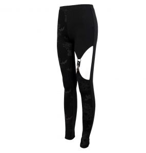 Leggings Asymétrique 'Pestilentia' Noir