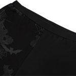 Leggings Asymétrique 'Pestilentia' Noir