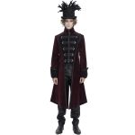 Manteau Victorien 'Edgar' Bordeaux