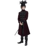 Burgundy 'Edgar' Victorian Coat