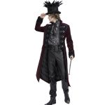 Manteau Victorien 'Edgar' Bordeaux