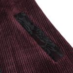 Manteau Victorien 'Edgar' Bordeaux