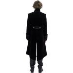 Black 'Edgar' Victorian Coat